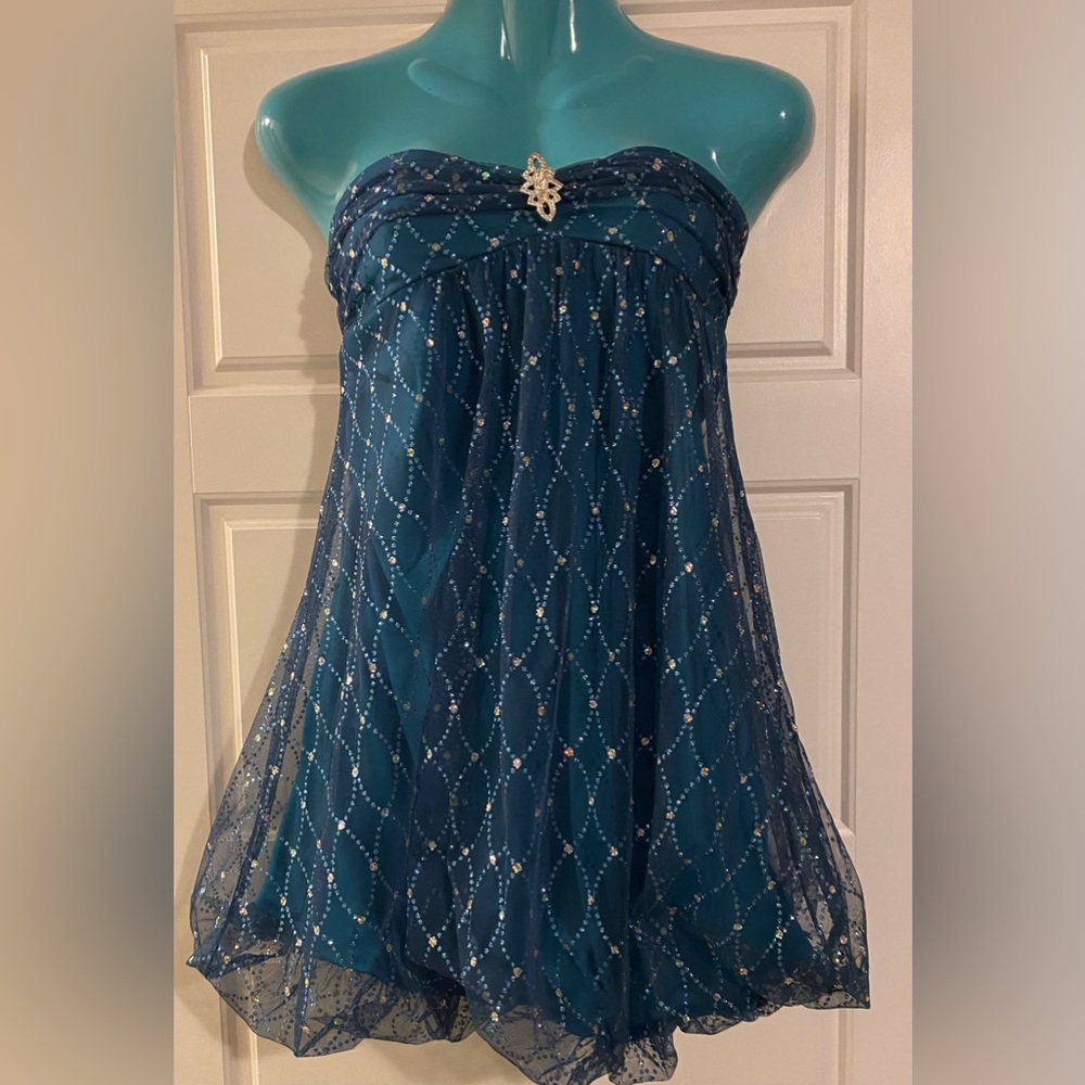 Kiki Sparkle Bubble Dress small